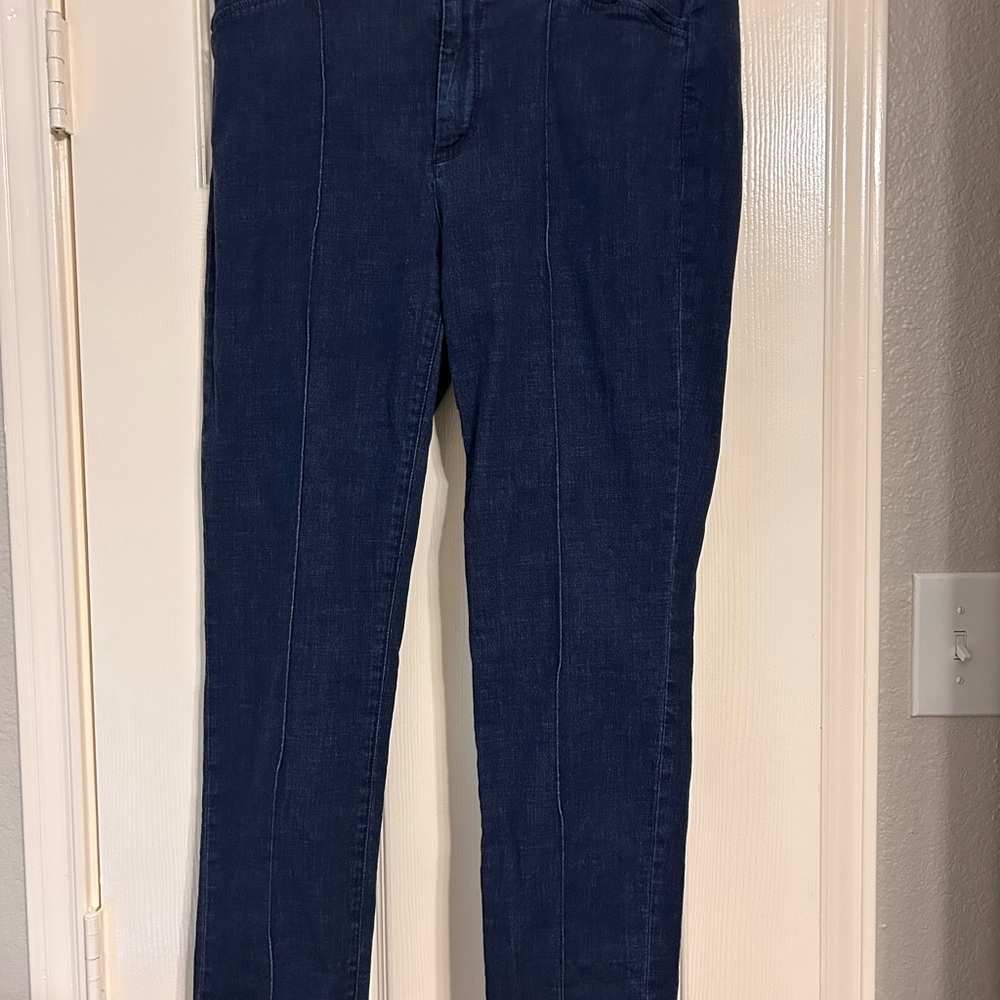 Slim Straight Dark Blue Women's Jeans